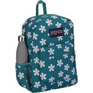 VGUC Jansport Cross Town Plus 17" Backpack with Laptop Sleeve